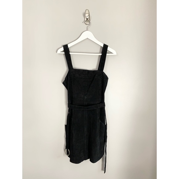 Free People 100% Suede Cow Leather Dress - Picture 10 of 10
